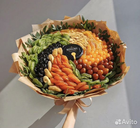 Букет из сухофруктов / съедобные букеты