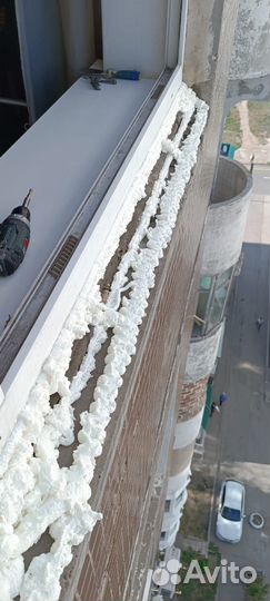 Ремонт пластиковых окон дверей. Замена уплотнителя