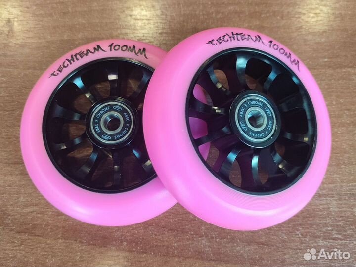Колеса 100мм для трюкового самоката (комплект 2шт)