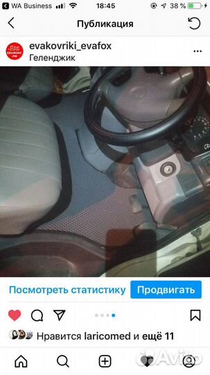 Автоковрики автомобильные toyota Regius