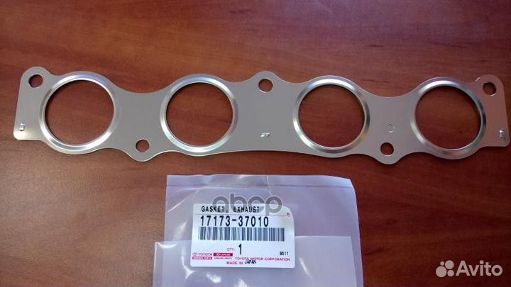 Прокладка выпускного коллектора toyota corolla