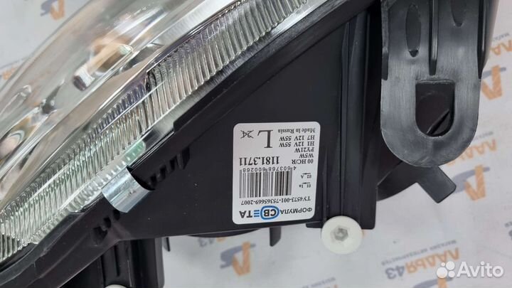 Фара Калина (ваз 1117, 1118, 1119)