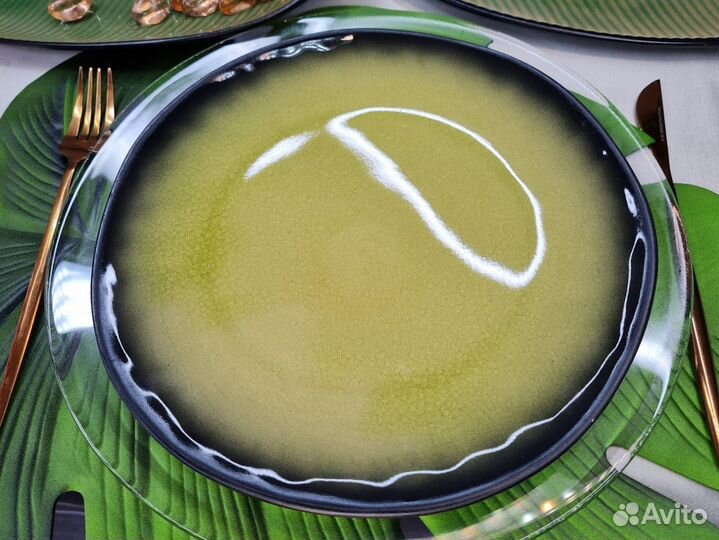 Блюдо стеклянное Bormioli Rocco Италия 31 см