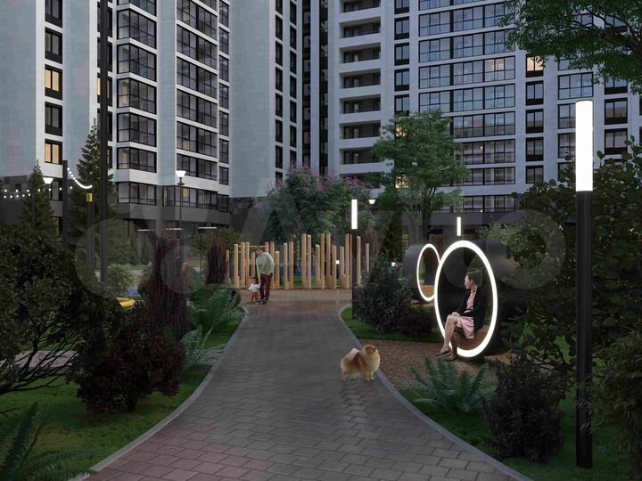 1-к. квартира, 41,6 м², 2/16 эт.