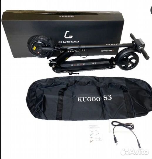 Электросамокат kugoo s3