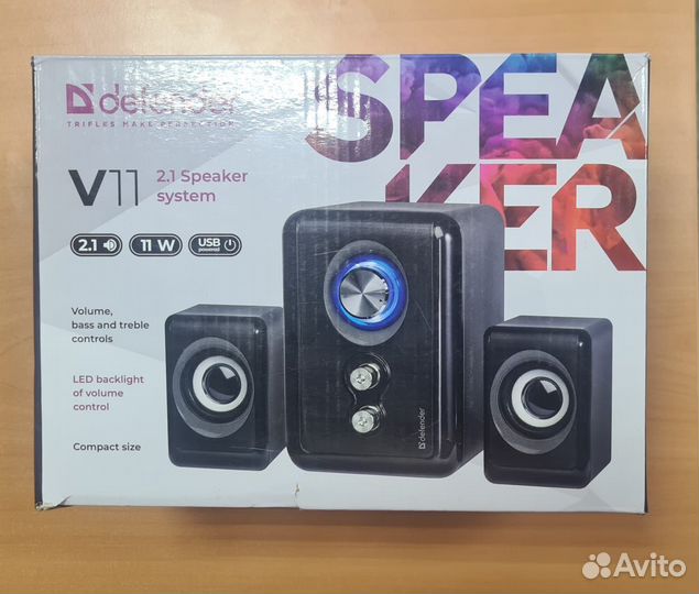 Компьютерные колонки 2.1