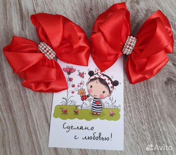Бантики ручной работы