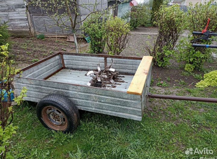 Прицеп для мотоблока самодельный