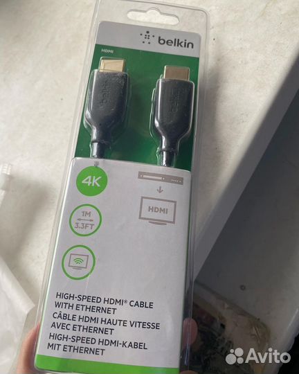Hdmi belkin 1 метр