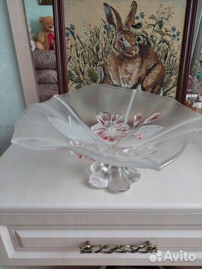 Ваза для фруктов, конфет, варенья Чехословакия