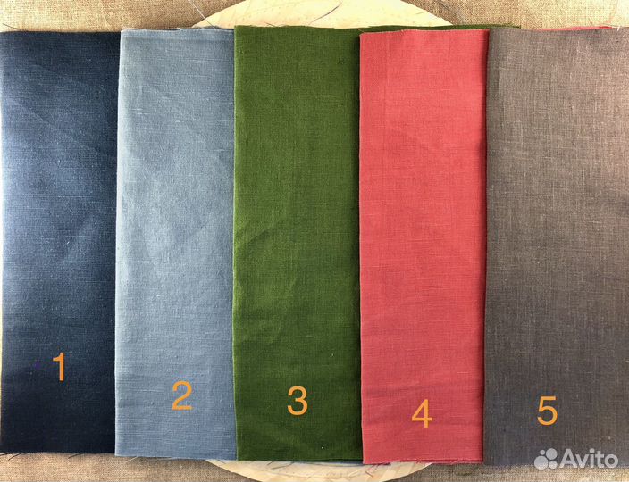 Пенал Вальдорф изо льна 6+6+12 (мелки, карандаши