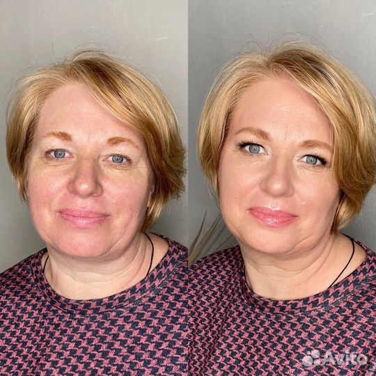 Макияж и прическа