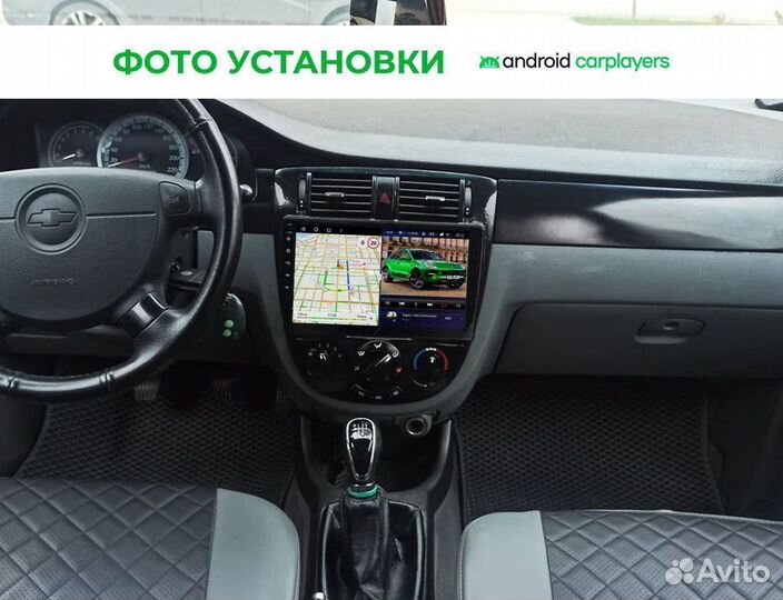 Магнитола 4.64 qled Chevrolet Lacetti ч.мат