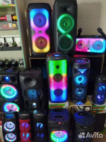 Bluetooth Колонка Jasma с беспроводным микрофоном