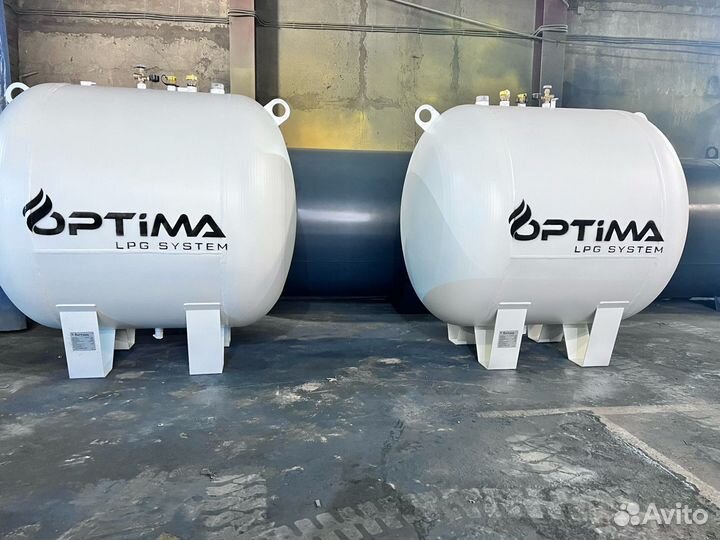 Новый газгольдер Оптима 12000л от производителя