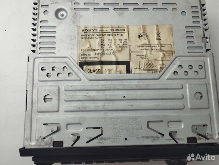 Автомагнитола Sony