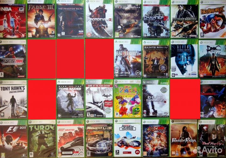 Игры xbox 360 Лицензия