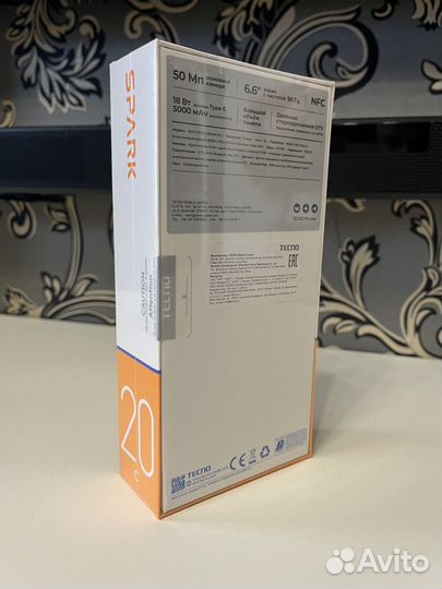 Tecno Spark 20с, 8/128 гб