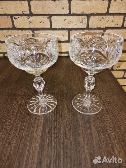 Шампанки (креманки ) хрусталь СССР