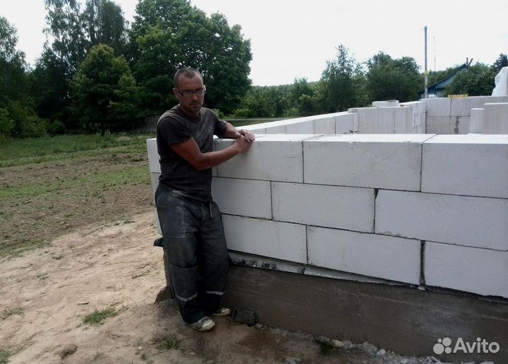 Газобетонные блоки 600 x 500 x 200 мм