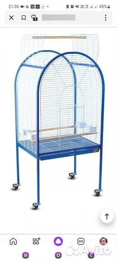 Большая клетка для птиц