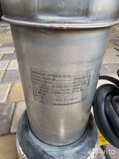 Дренажный насос grundfos unilift