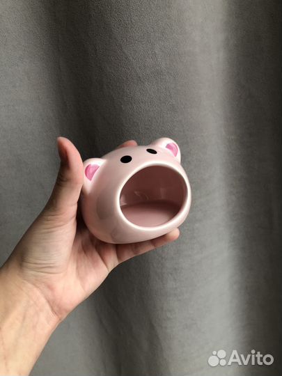 Керамический домик для хомяка