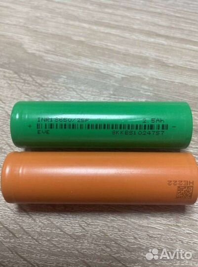 Аккумулятор INR18650,2600 мАч 13-14 мОм 6С