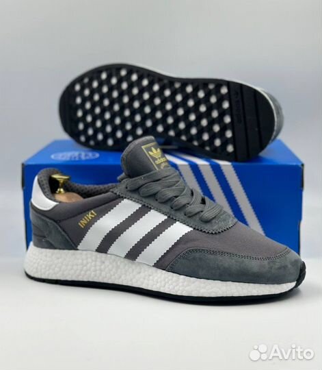 Кроссовки Adidas Iniki Runner Grey White