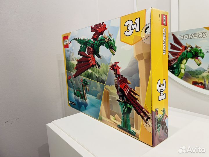 31161 lego Creator Средневековый дракон 3 в 1