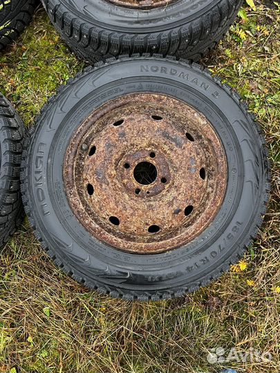 Зимняя резина с дисками r14