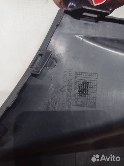 Заглушка (решетка) бампера переднего правая