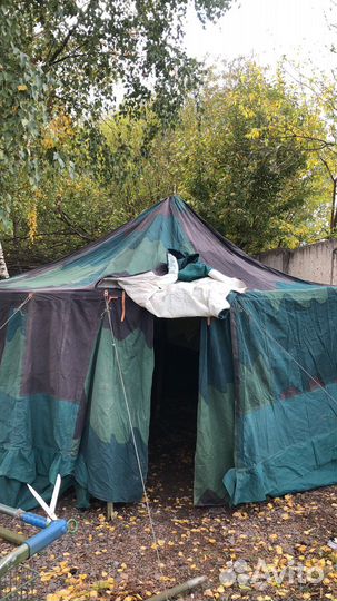 Палатка армейская 59 год шведская