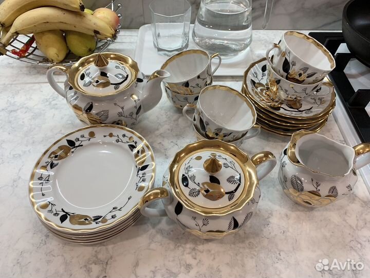 Чайный сервиз вербилки СССР. Торг