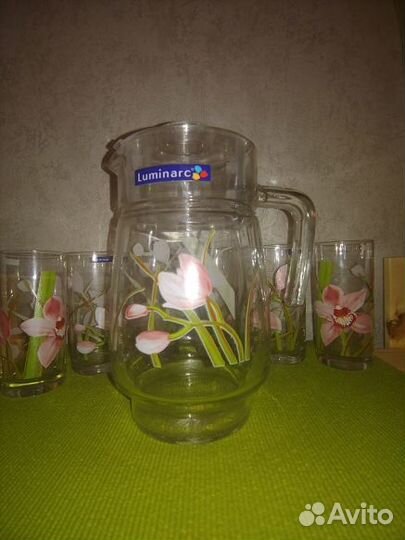 Кувшин с 6 стаканами Luminarc