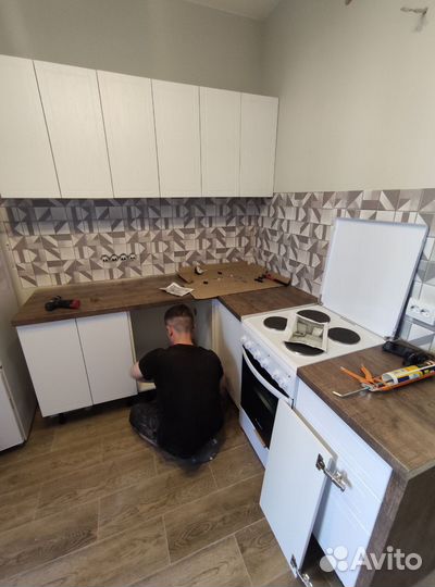 Сборка кухонной мебели