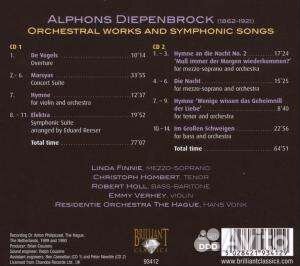 Alphons Diepenbrock (1862-1921) - Orchesterwerke