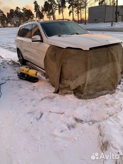 Отогрев авто