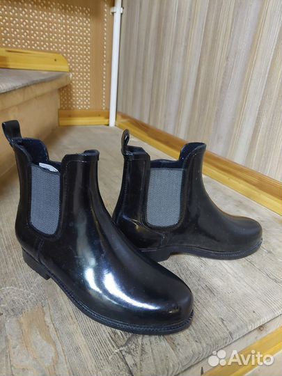 Полусапожки женские резиновые 37-38р