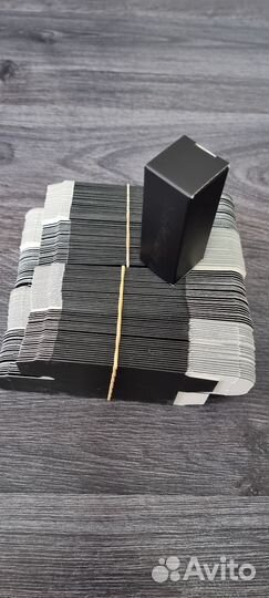 Черные коробки для автопарфюма 100шт
