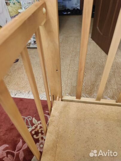 Кровать детская с маятником и ящиком