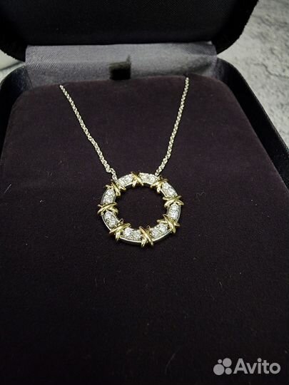 Золотое колье Tiffany S co