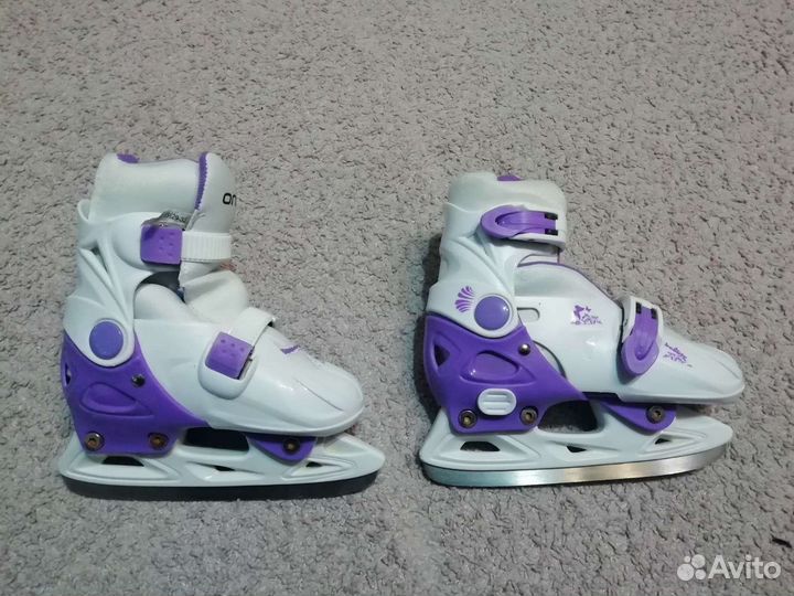 Коньки раздвижные детскин