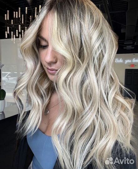 Окрашивание волос airtouch