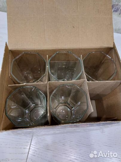 Стаканы стеклянные