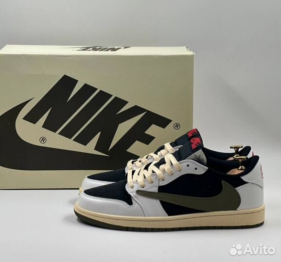 Новые Кроссовки Nike Air Jordan 1 Low & Travis Sco