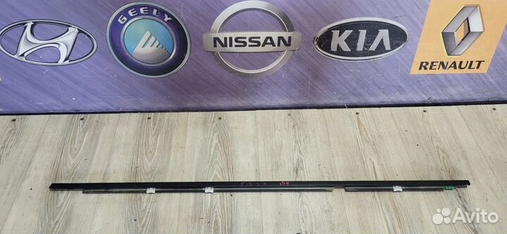 Бархотка зад молдинг уплотнитель стекла двери Niss