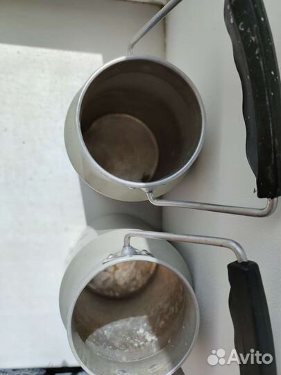 Бидоны алюминиевые, гейзерная кофеварка СССР