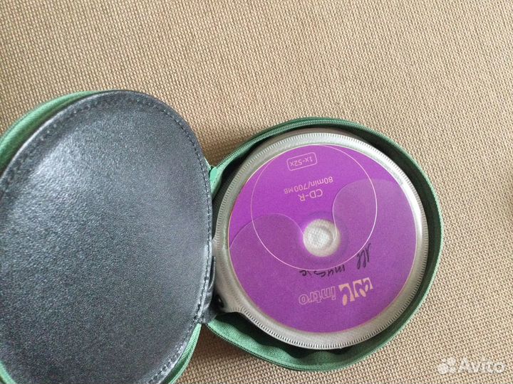 Диски CD-R c футляром