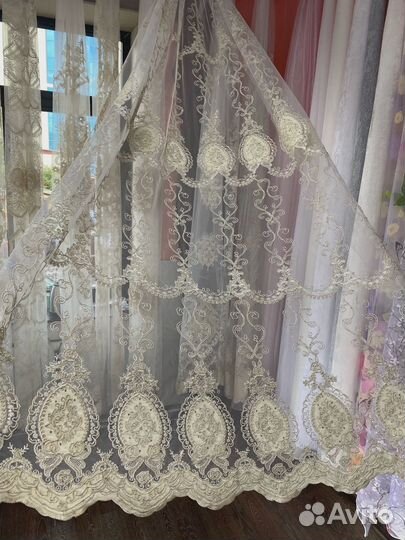 Тюль микросетка